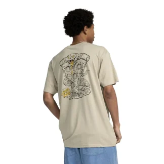 Santa Cruz Braun Fever Dream T-Shirt Stone Grey