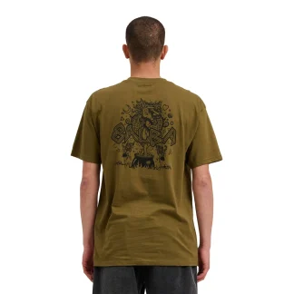 Santa Cruz Witchdoctor Mono T-Shirt Uniform Green