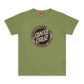 Santa Cruz Youth Carved MFG Tee Iguana