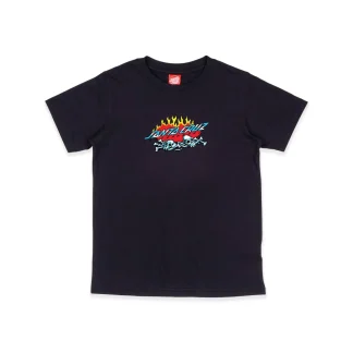 Santa Cruz Youth Salba Voodoo Pit Front Tee Black