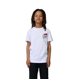 Santa Cruz Youth Pit Cruz T-Shirt Tee White