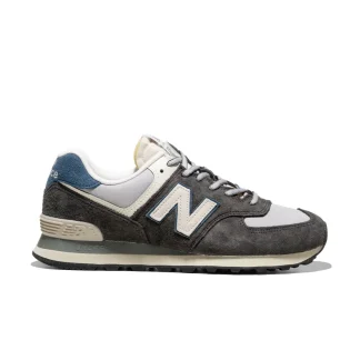 New Balance 574 Black Cement/Rain Cloud
