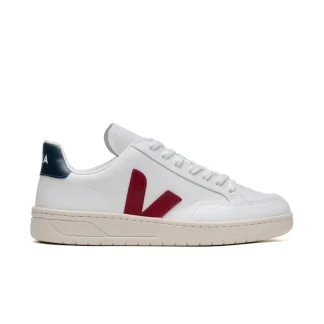 Veja V-12 Leather Extra-White/Marsala